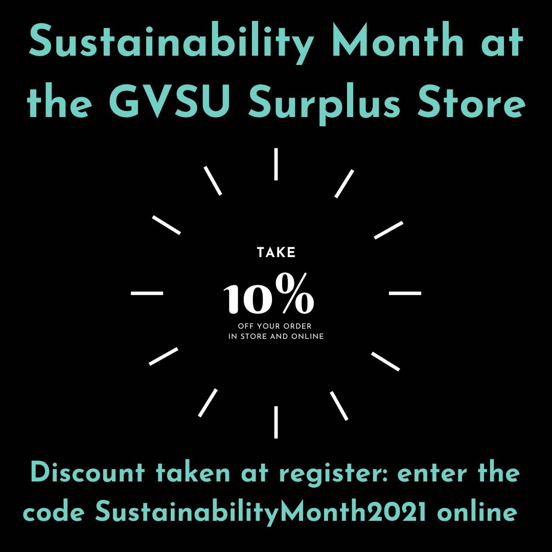 Sustainability Month at the Surplus Store